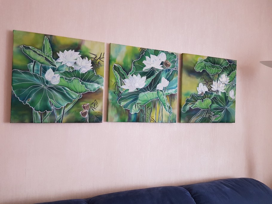 Батик в современном интерьере