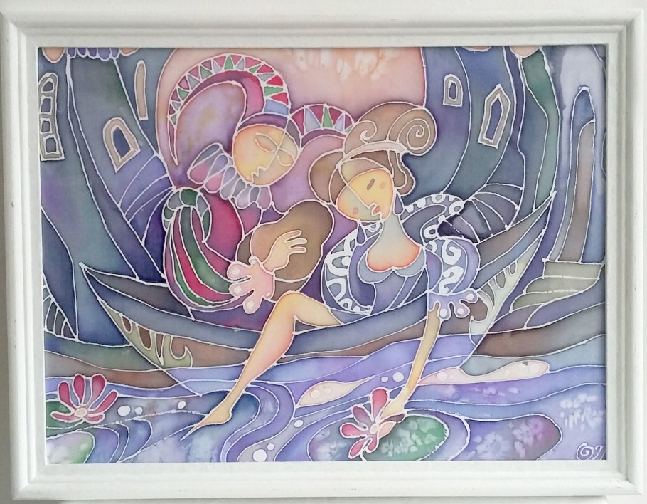 Батик в интерьере