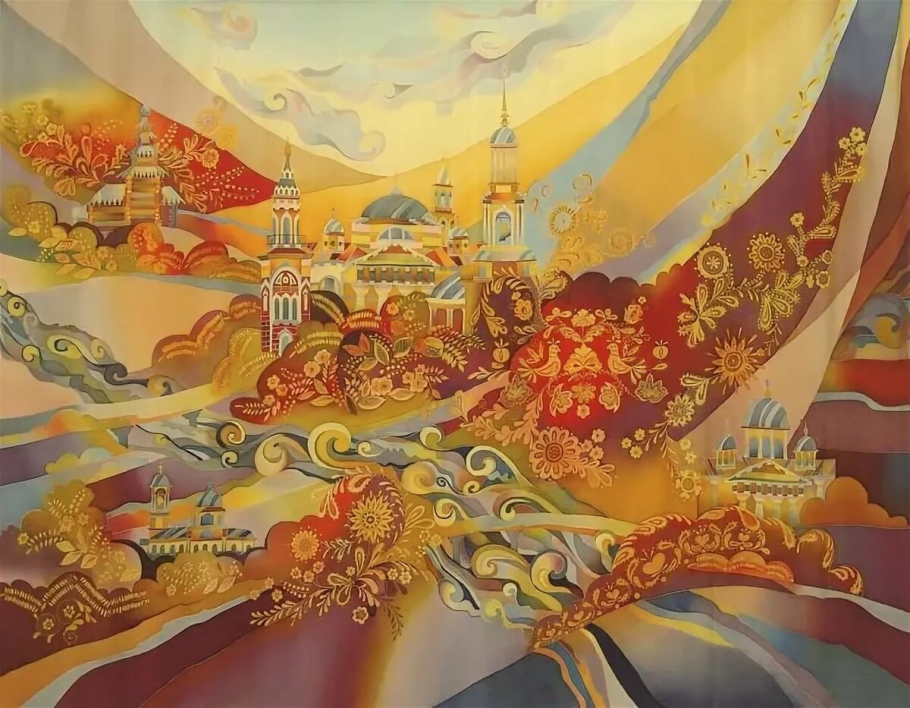 Виктор Парийский батик