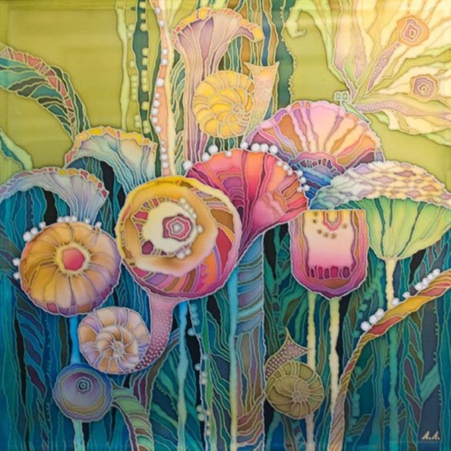 Портрет Лариса Лукаш батик