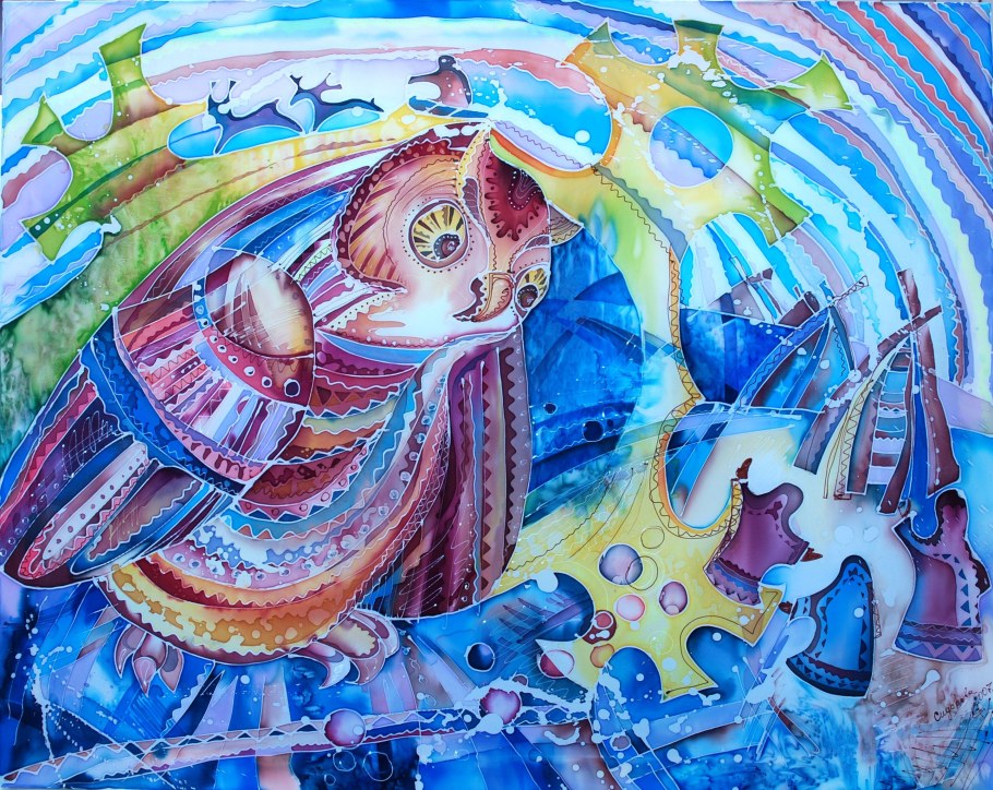 ДПИ холодный батик