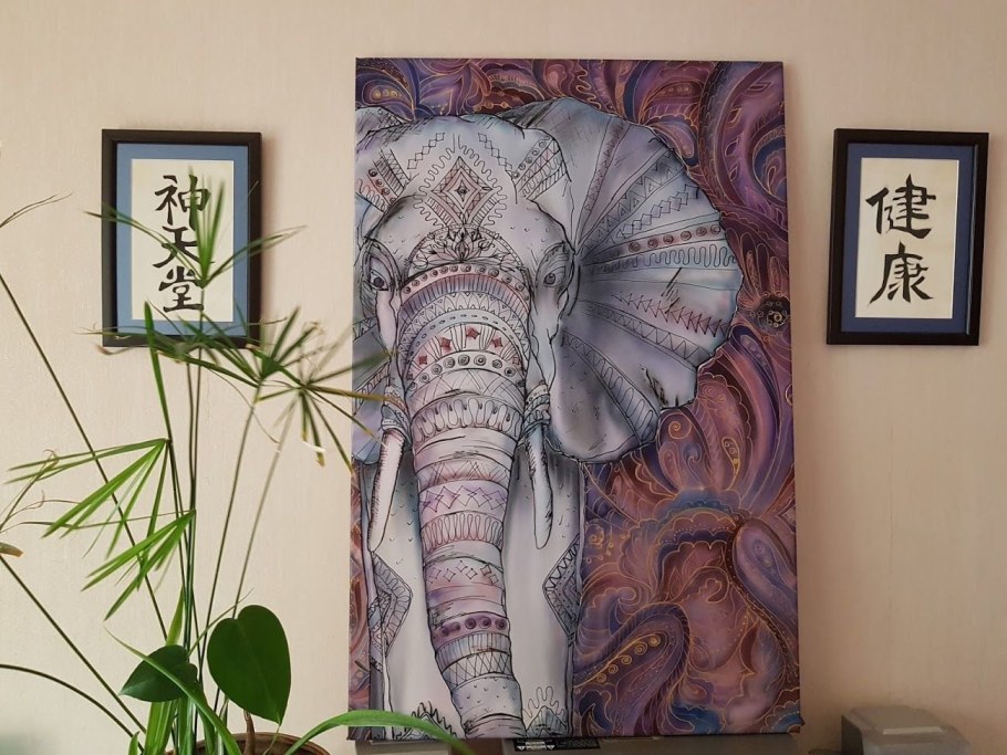 Батик в интерьере