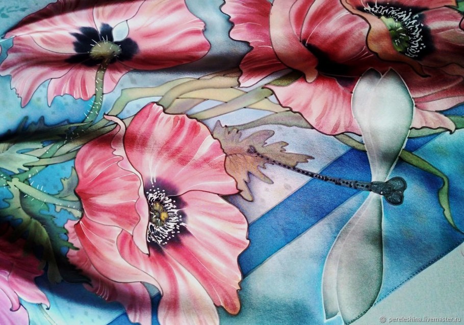 Линда Клявина батик