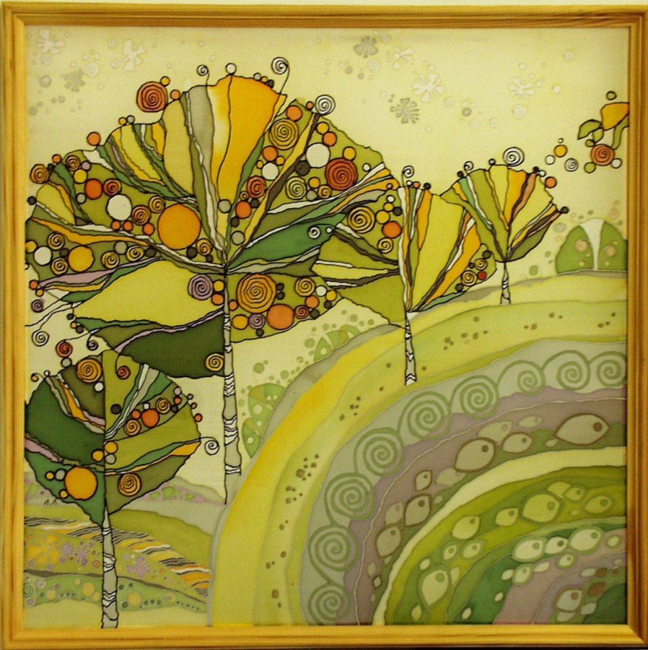 Картины Ларисы Лукаш батик