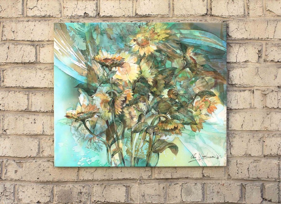 Панно батик в интерьере