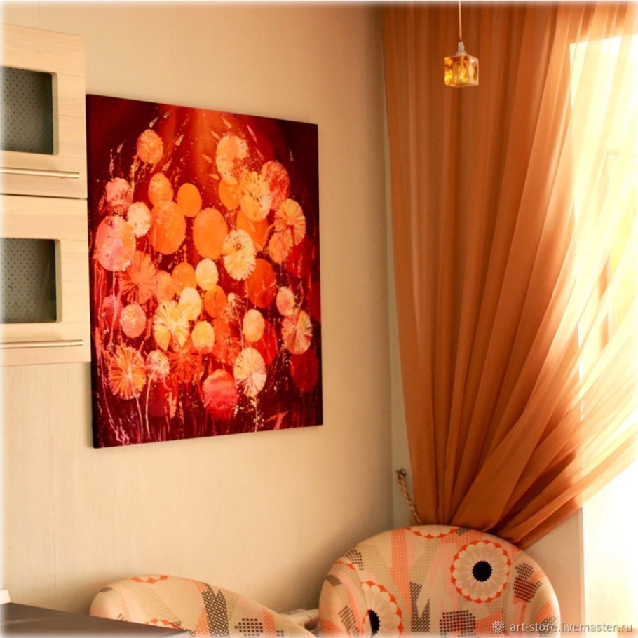 Горячий батик в интерьере