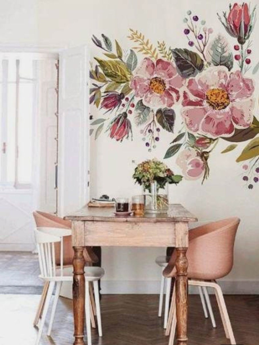 Роспись стен в интерьере