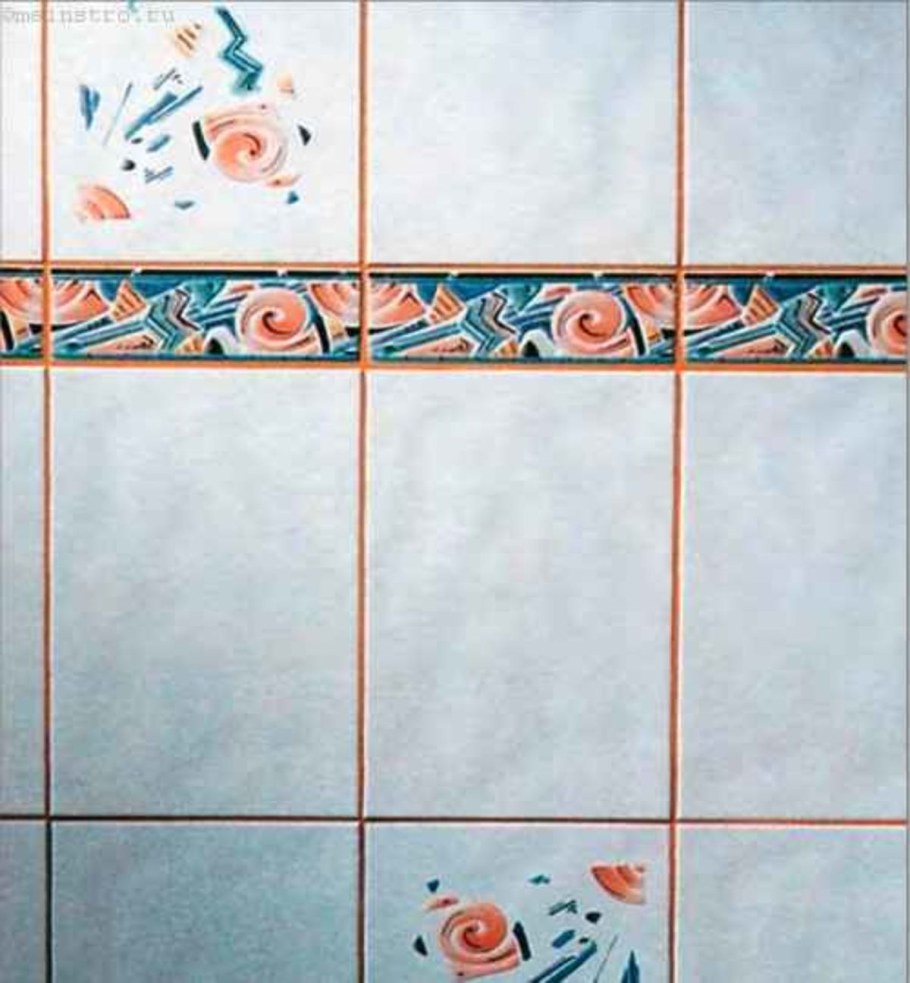 Цветная затирка для плитки в ванной