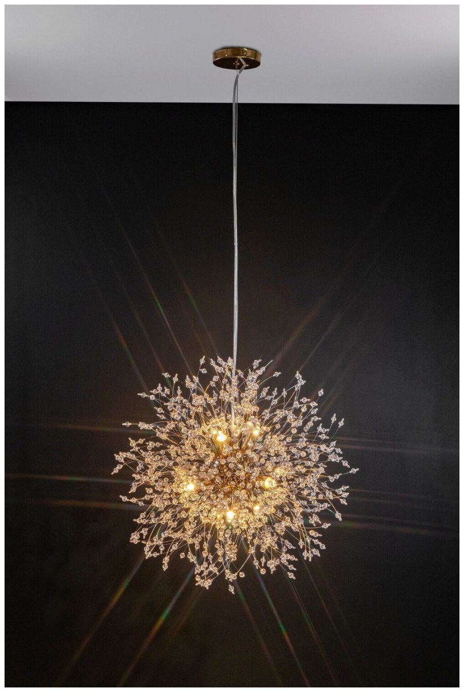 Люстра потолочная одуванчик светодиодная