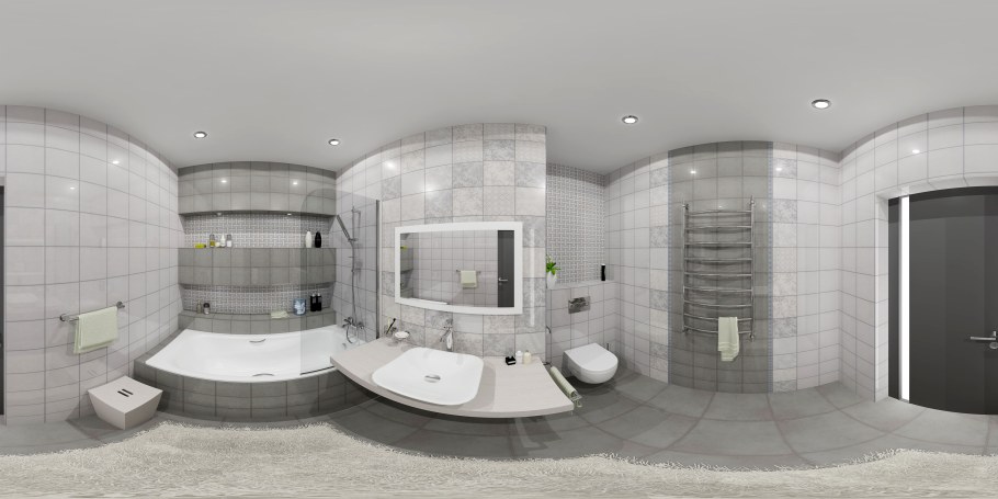 Марчиана Керама Марацци в интерьере ванной комнаты