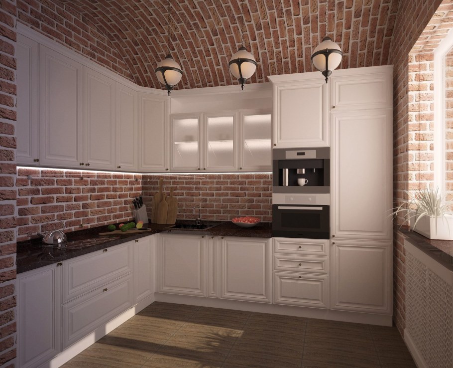 Кухня Ньюпорт топо Леруа Мерлен