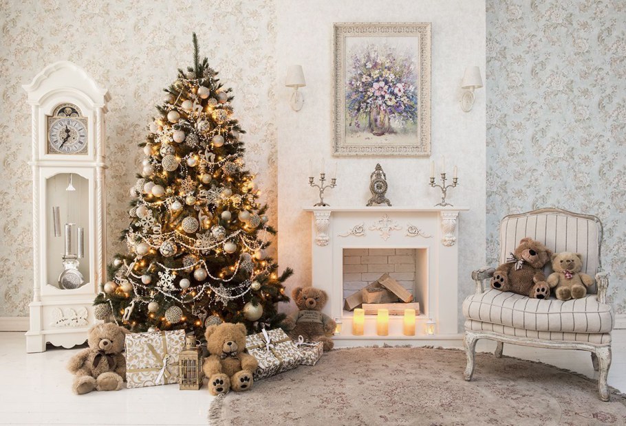 Красивый новогодний интерьер