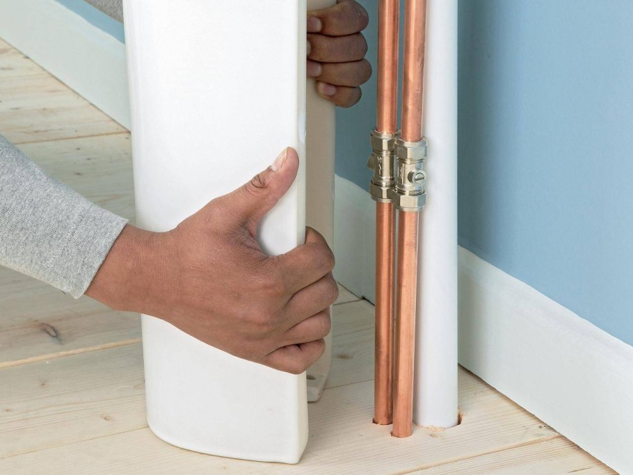 Декор для скрытия труб отопления