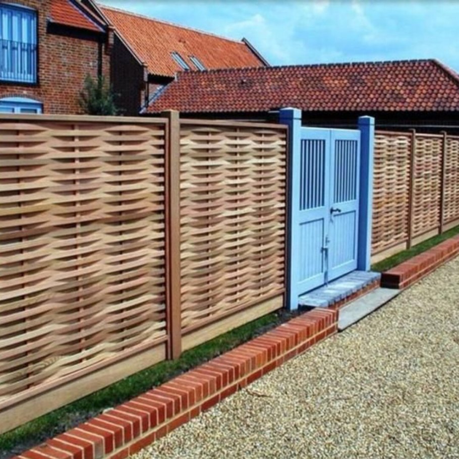 Деревянные заборы для частного