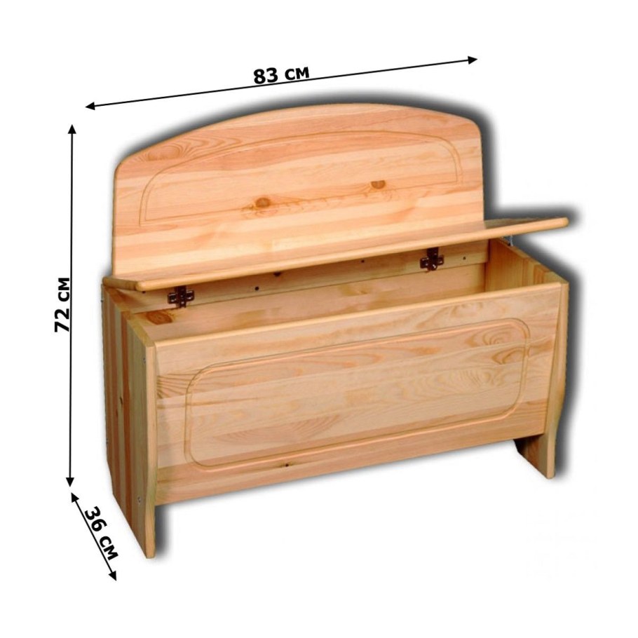 Тумба с откидной крышкой мд329