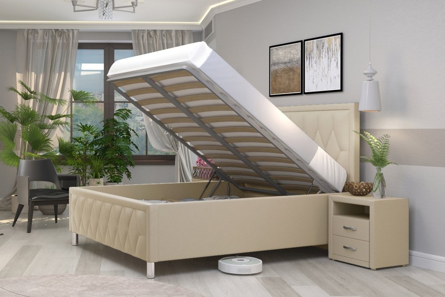 Кровать с подъёмным механизмом Тироль