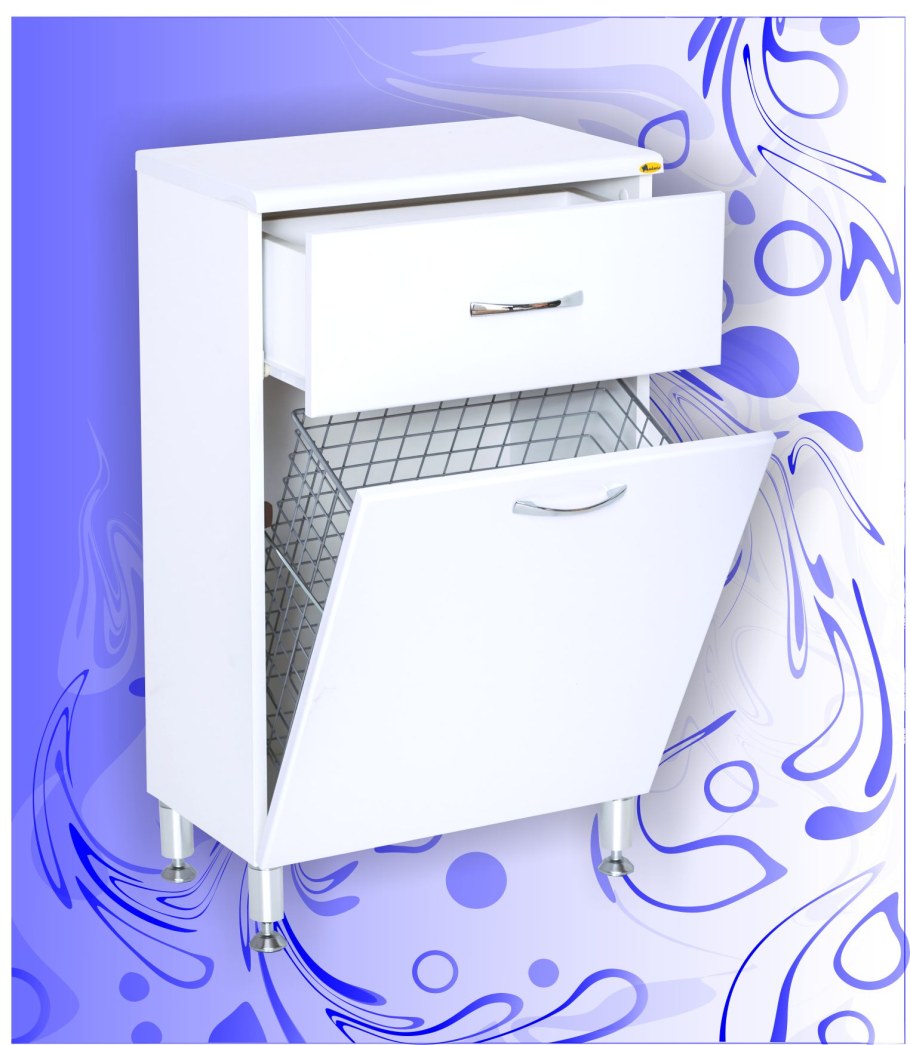 Тумба напольная OSM Бриз 40-11/02 с корзиной для белья