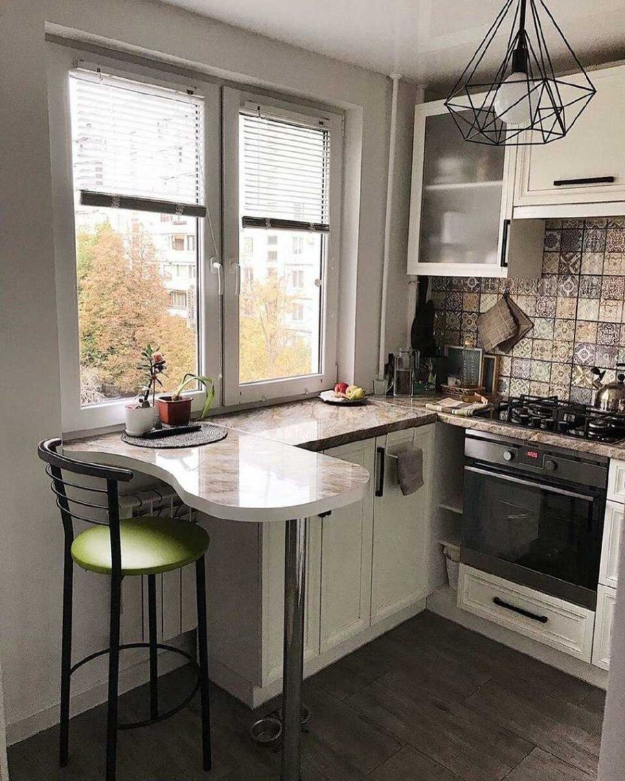 Красивые маленькие кухни
