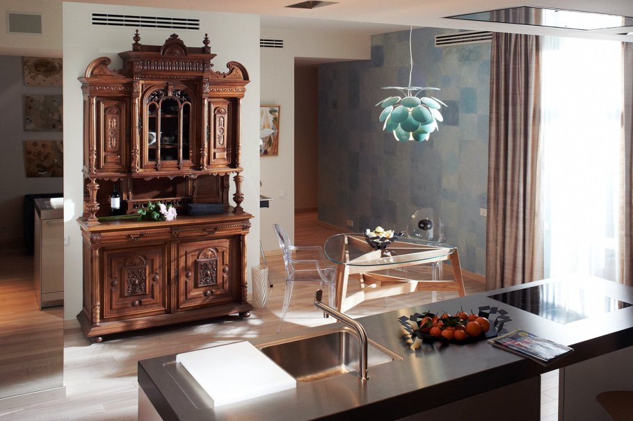 Старинная мебель в современном интерьере