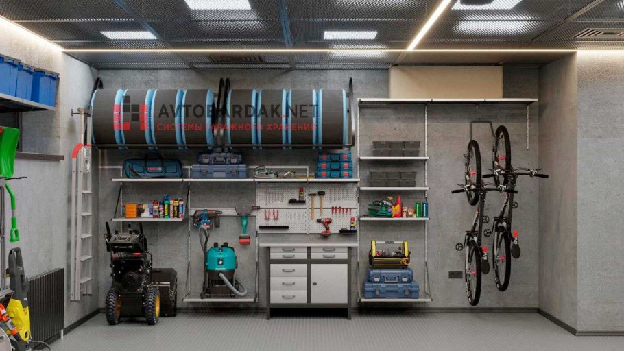 Обустройство мастерской в гараже