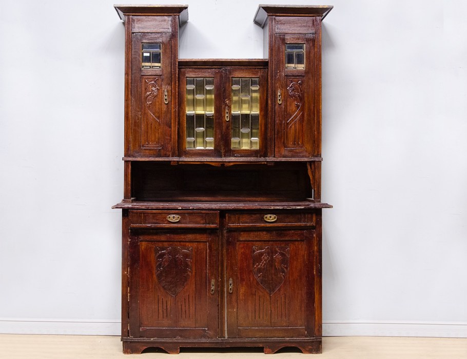 Антикварный буфет сталинский Ампир