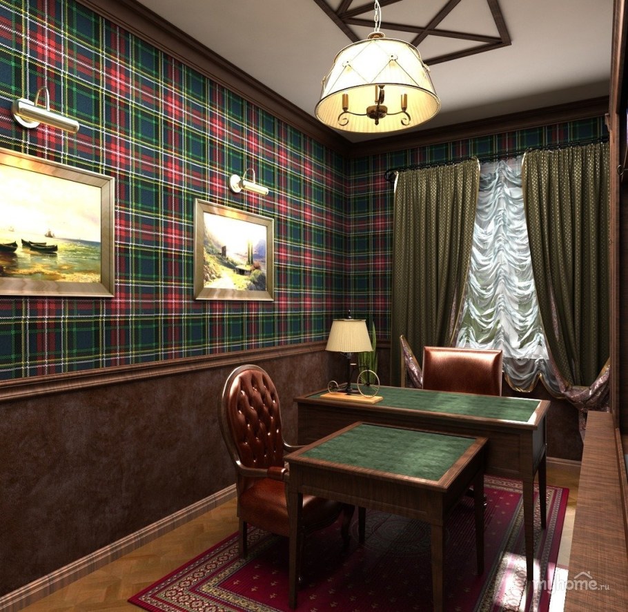 Английский стиль в интерьере