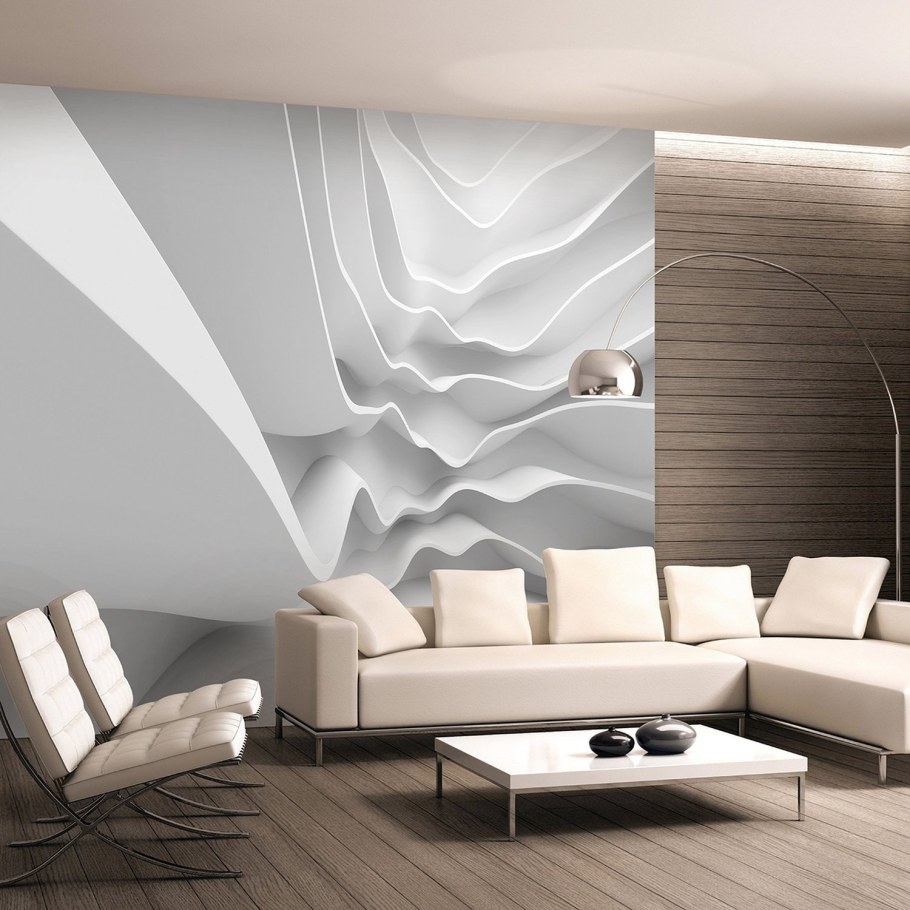 Фотообои в современном интерьере