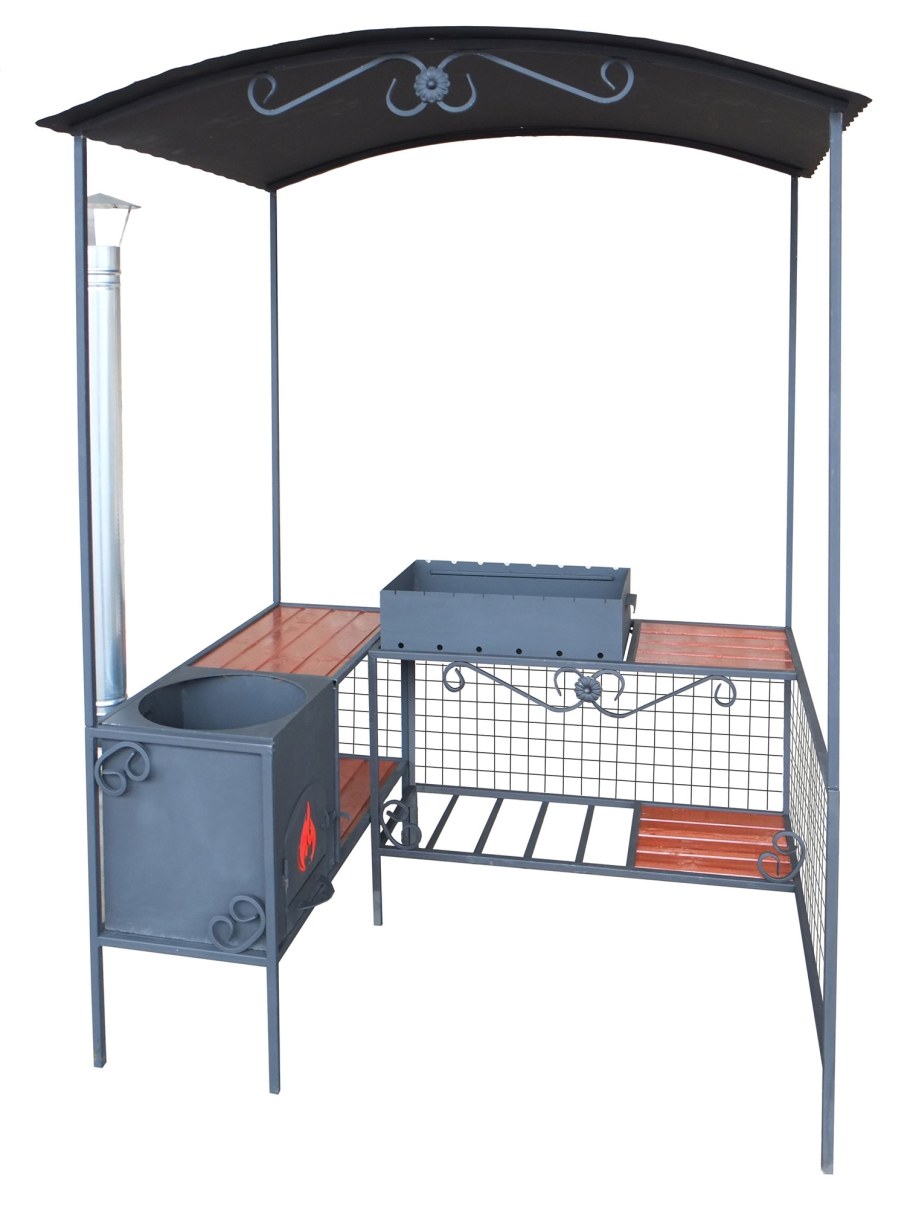 Мангал беседка см27п