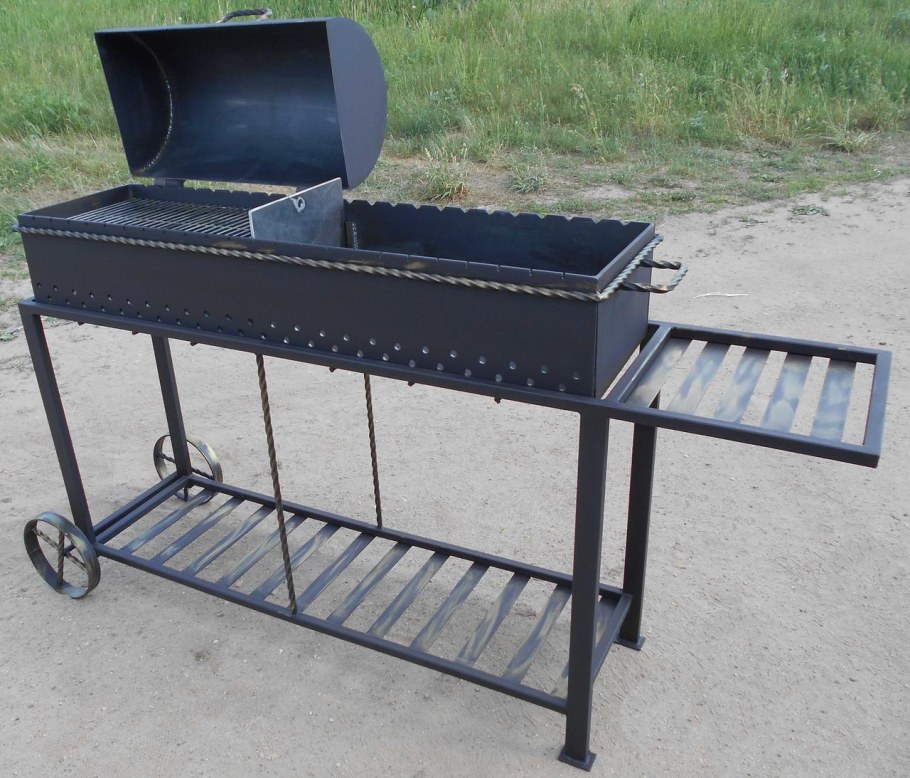 Гриль-барбекю-мангал "Комби-Элит" сталь 5 мм