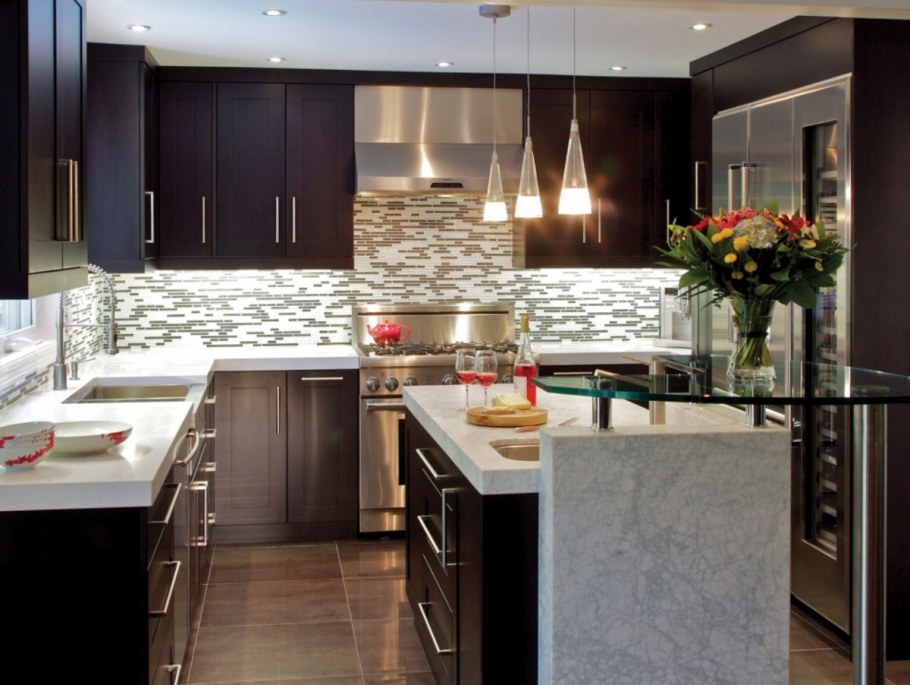 Красивые дизайнерские кухни