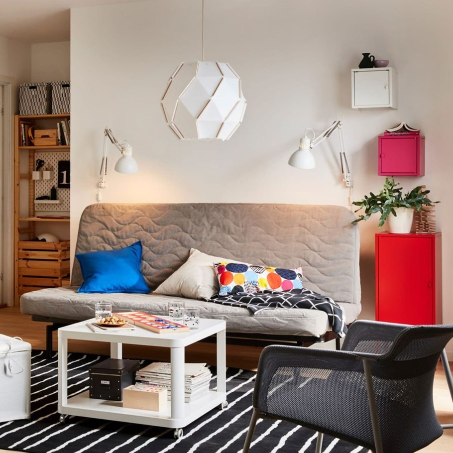 Спальня гостиная икеа