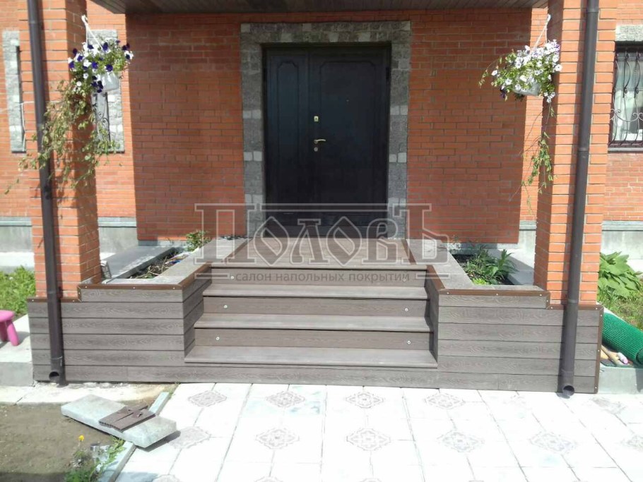 Входные ступени в частный дом