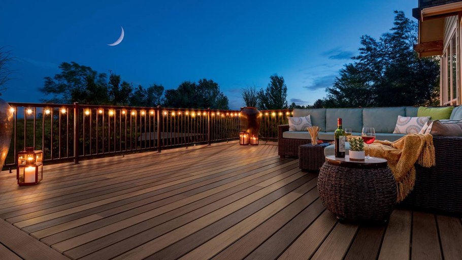 Вечер на террасе