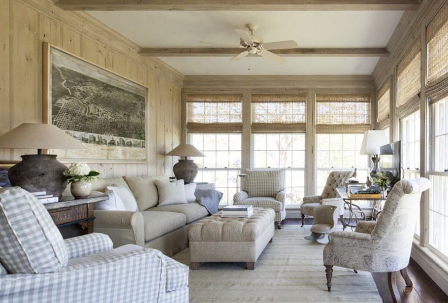 Дом в американском стиле интерьер