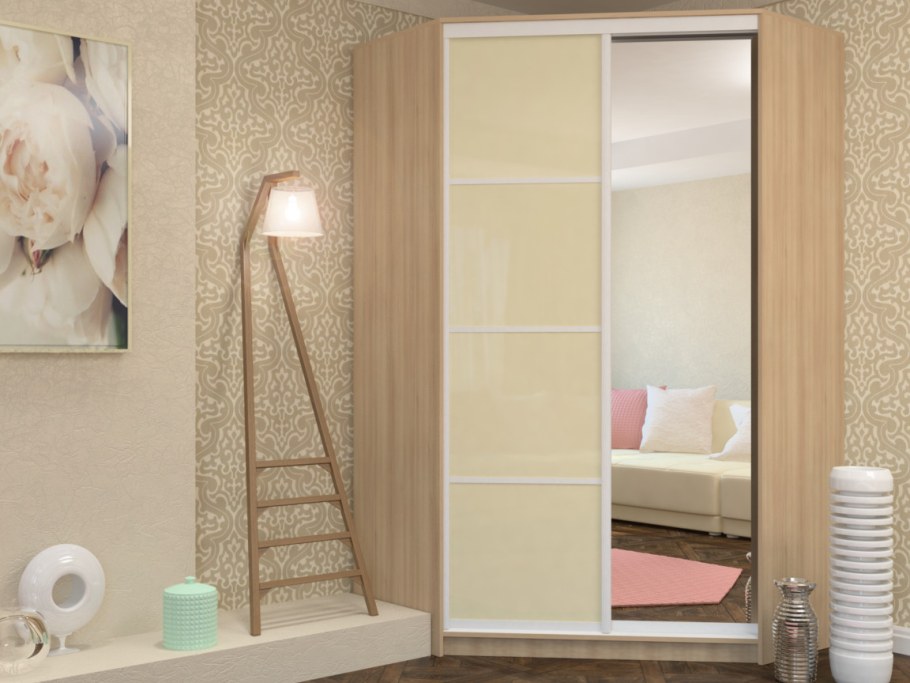 Шкаф ясень шимо светлый