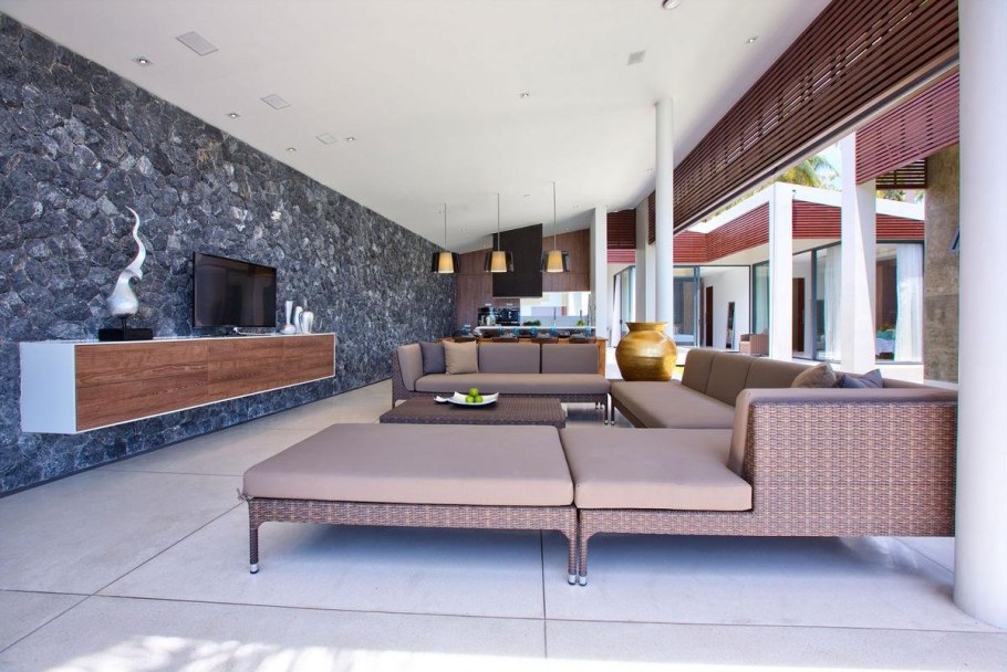 Обои Monte Solaro Samui в интерьере