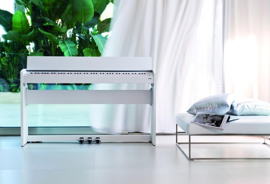 Цифровое пианино в интерьере