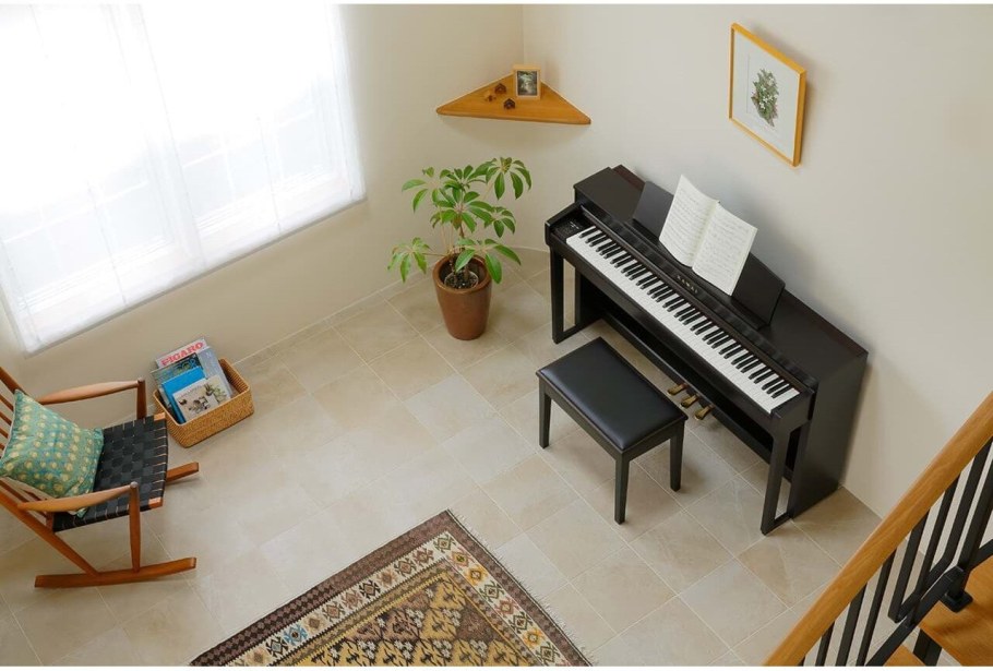 Пианино в интерьере детской
