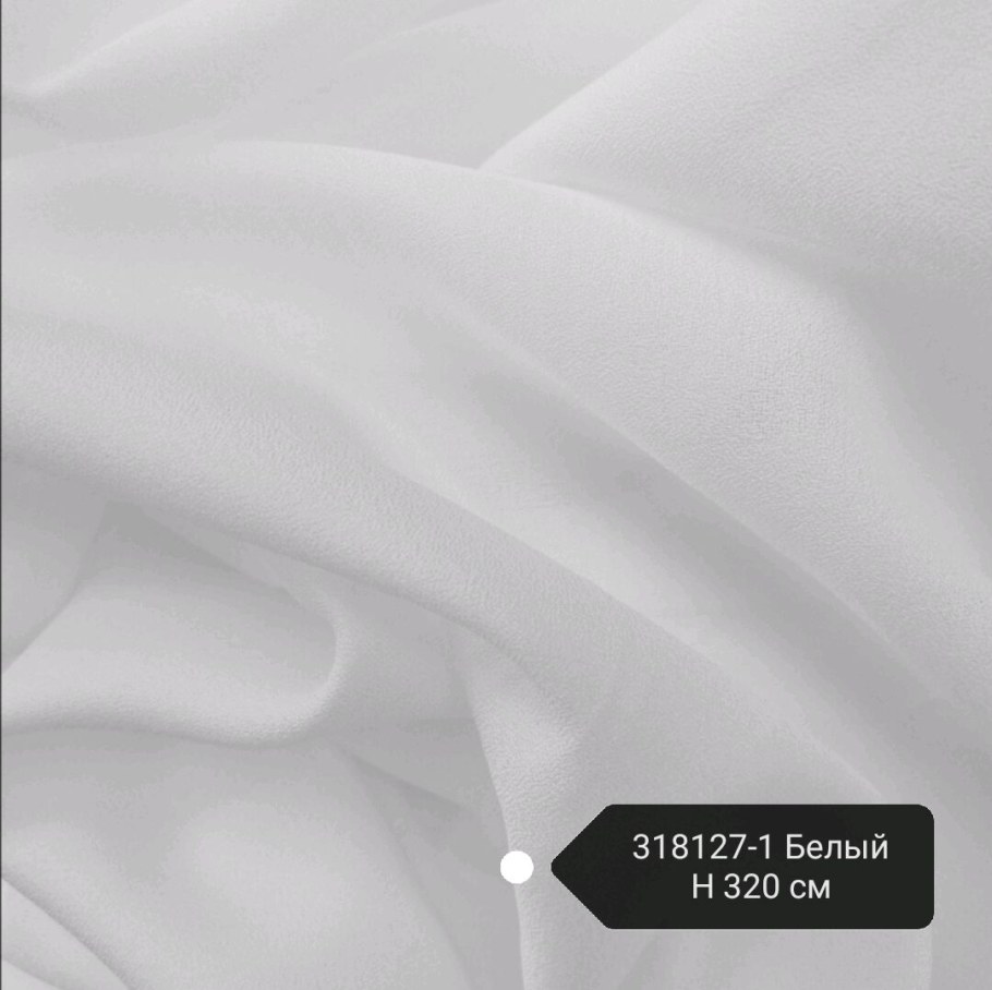 Тюль креп шифон