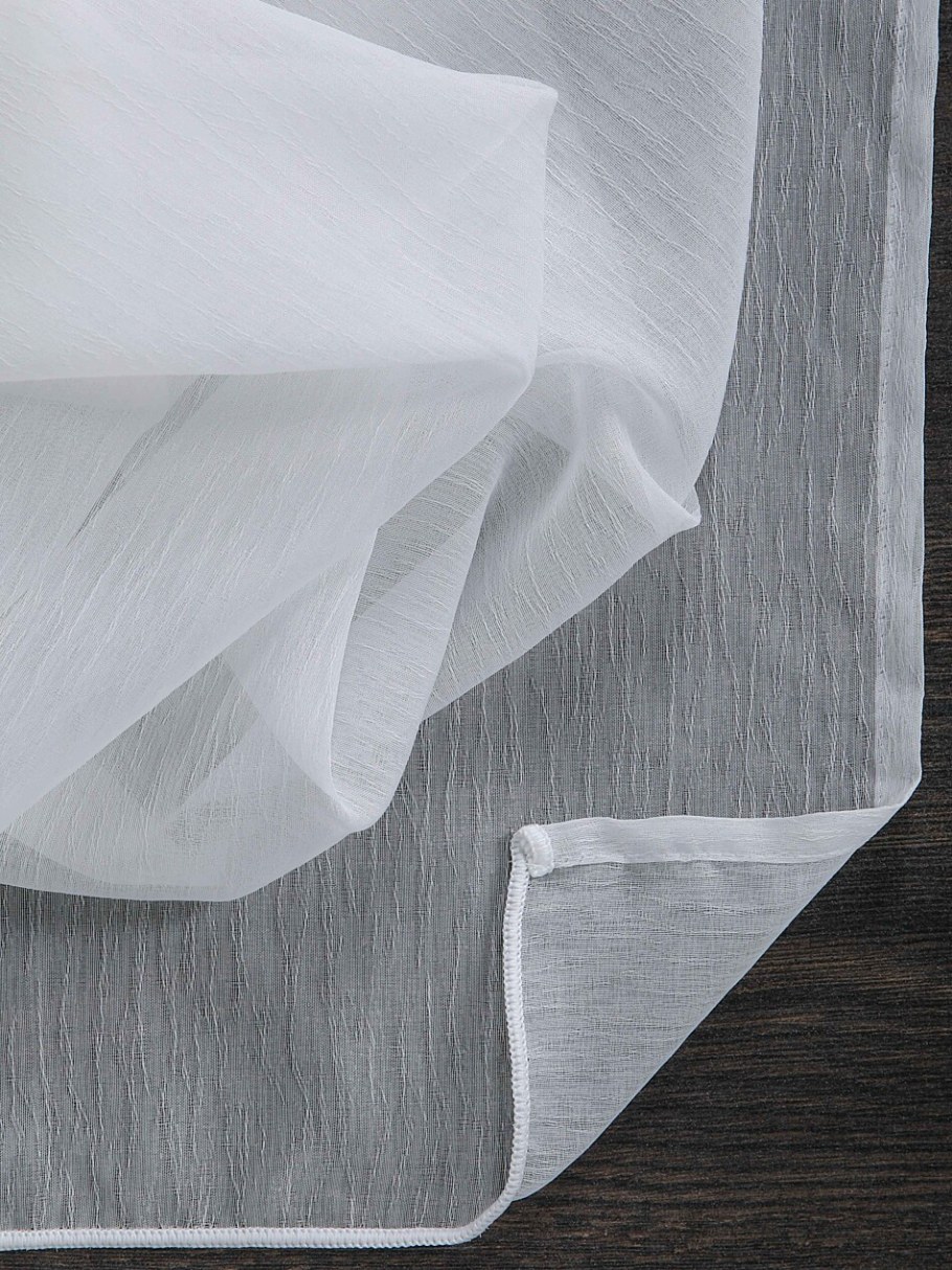 Тюль из крепа