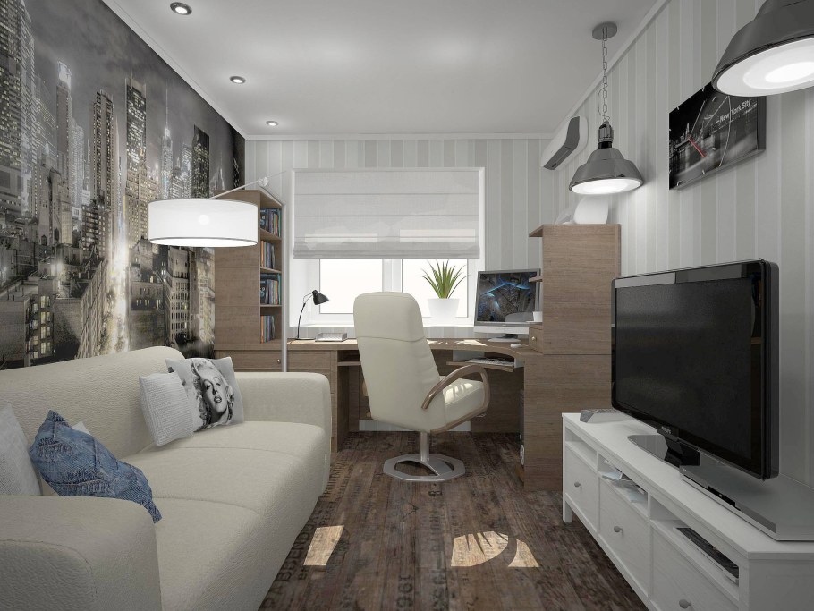 Комната для подростка мальчика 16 лет