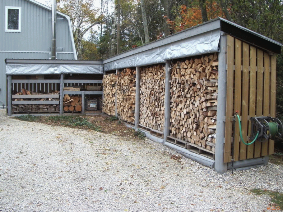 Сарай дровник мастерская