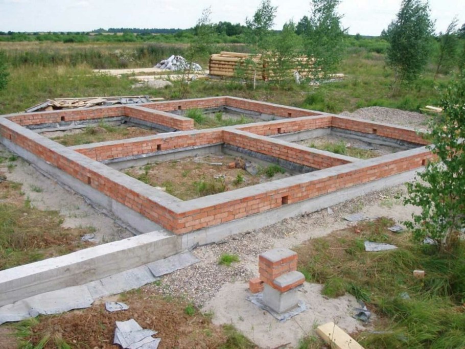 Ленточный фундамент