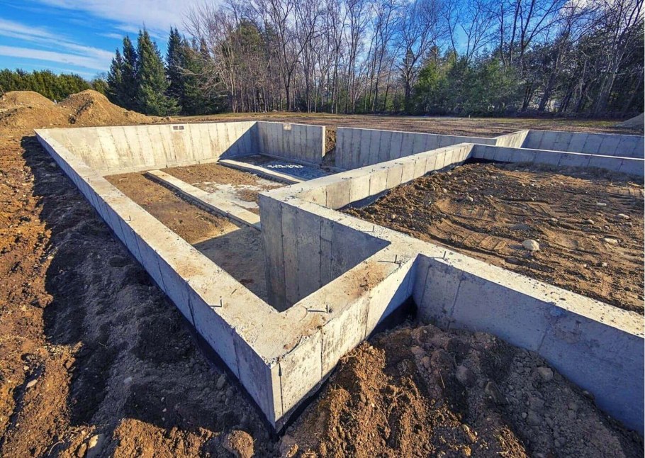 Бетон для ленточного фундамента