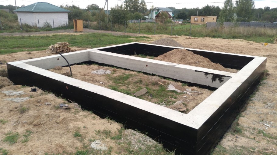 Мелкозаглубленный ленточный фундамен