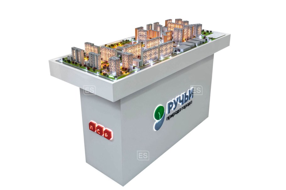 Макет ЖК Мичурино Красноярск