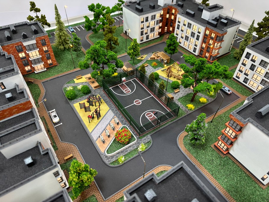 Макет ЖК кварталы 2119