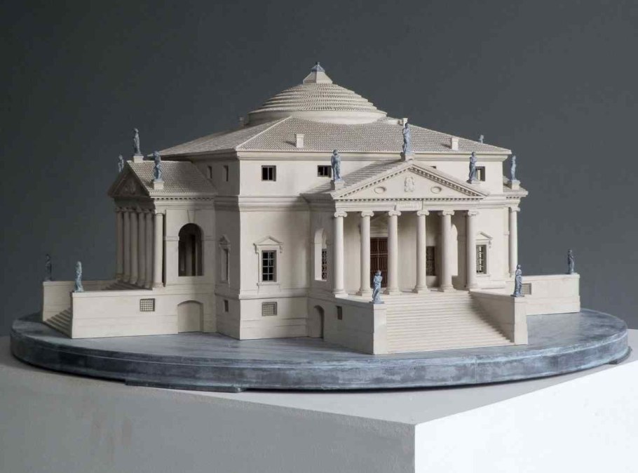 Вилла Ротонда близ Виченцы отмывка