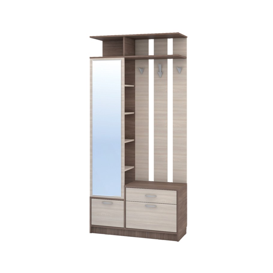 Прихожая Моби Глория 136/02 ясень