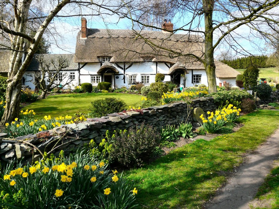 Графство Девоншир домики